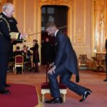 Arise Sir David: Beckham knighted by King Charles