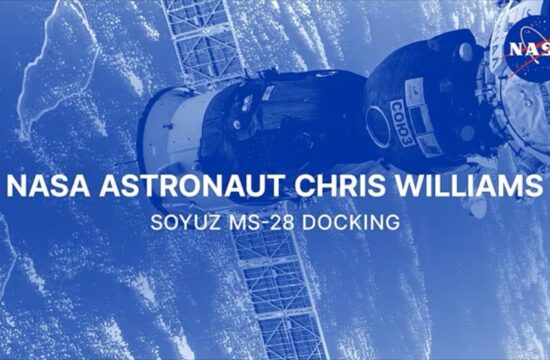 NASA Astronaut Chris Williams Soyuz MS-28 Docking