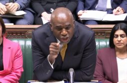 David Lammy no red poppy - prisoners released in error
