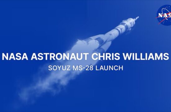 NASA Astronaut Chris Williams Soyuz MS-28 Launch
