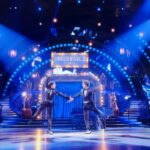 Lewis Cope and Katya Jones