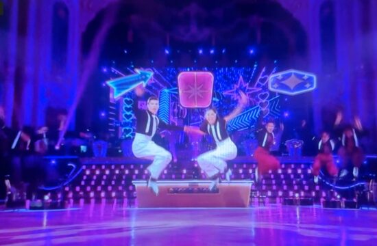 Fab-u-lous! Lewis and Katya in Blackpool