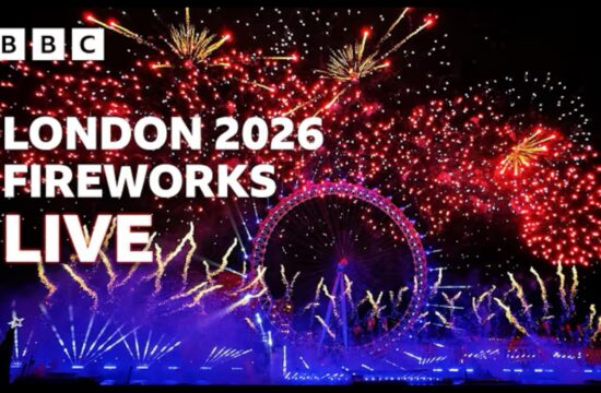 Happy New Year Live! 🎆 London Fireworks 2026 🔴 BBC