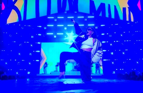 Jessie J rocks it on Capital's Jingle Bell Ball