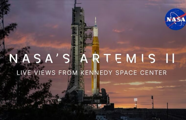 Nasa's Artemis II Live Views From Kennedy Space Center