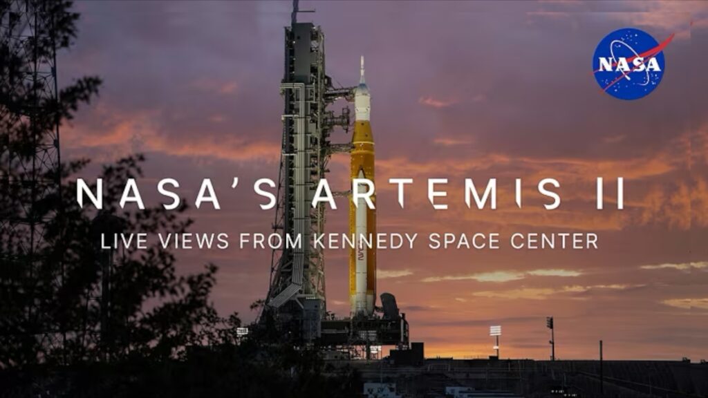 Nasa's Artemis II Live Views From Kennedy Space Center | YNUKtv