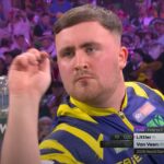 Luke Littler - on the verge of winning