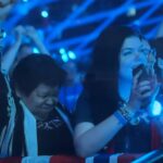 fans fill the concert events