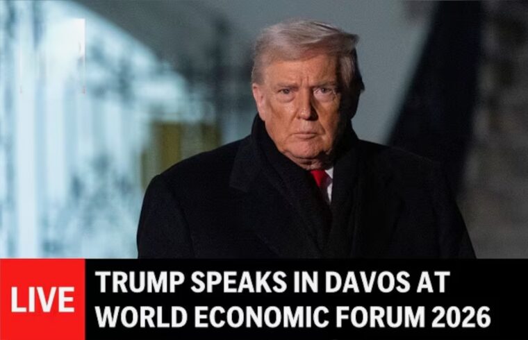 LIVE: Trump speech at WEF 2026 in Davos
