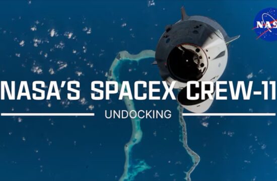 NASAs SpaceX Crew-11 Undocking