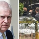 Andrew Mountbatten-Windsor taken away by police