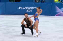 Lilah Fear and Lewis Gibson spice up the ice