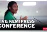 Live: Kemi Press Conference