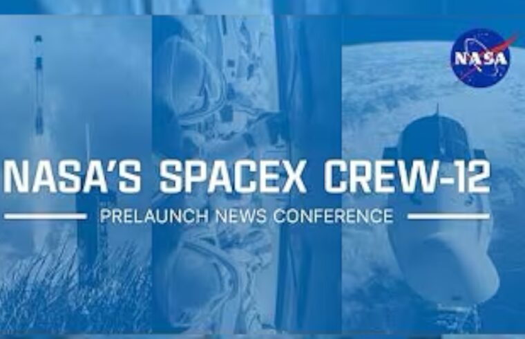 NASAs SpaceX Crew-12 Prelaunch Press Conference