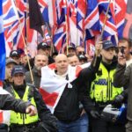 Arrests during Britain First march Manchester