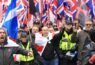 Arrests during Britain First march Manchester