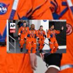 LIVE: Artemis II astronauts arrive at Kennedy Space Center