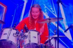 Drummer Girl Rocks BGT