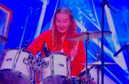 Drummer Girl Rocks BGT