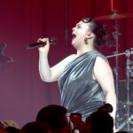 Lola Young helps raise funds for the Elton John Aids Foundation