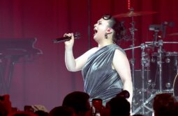 Lola Young helps raise funds for the Elton John Aids Foundation