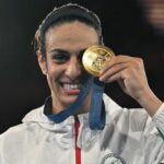 Algeria’s Imane Khelif won gold at the 2024 Paris Games in the women’s 66kg boxing