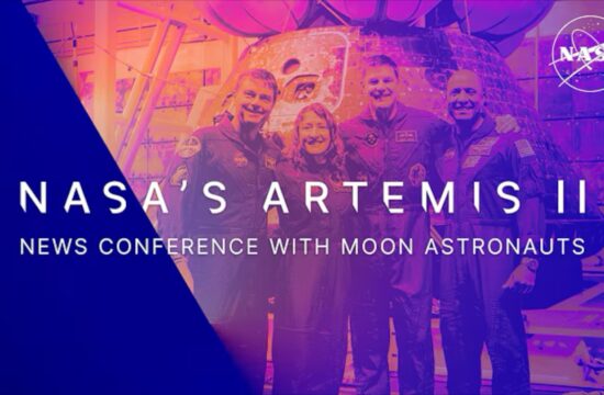 NASAs Artemis II News Conference with Moon Astronauts