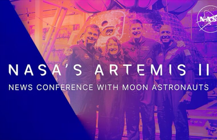 NASAs Artemis II News Conference with Moon Astronauts
