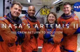 NASAs Artemis II Crew Return to Houston