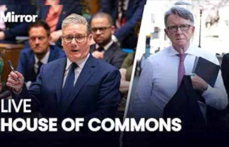 LIVE: Keir Starmer delivers urgent statement on Peter Mandelson