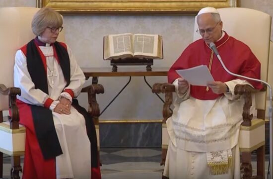 Pope Leo XIV - Archbishop of Canterbury in historic meeting