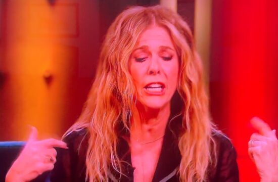 Rita Wilson raps on Claudia Winkleman show