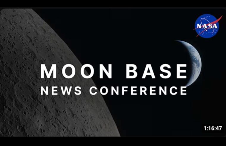Moon Base - News Conference