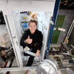 Toilet maintenance in orbit on the ISS