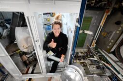 Toilet maintenance in orbit on the ISS