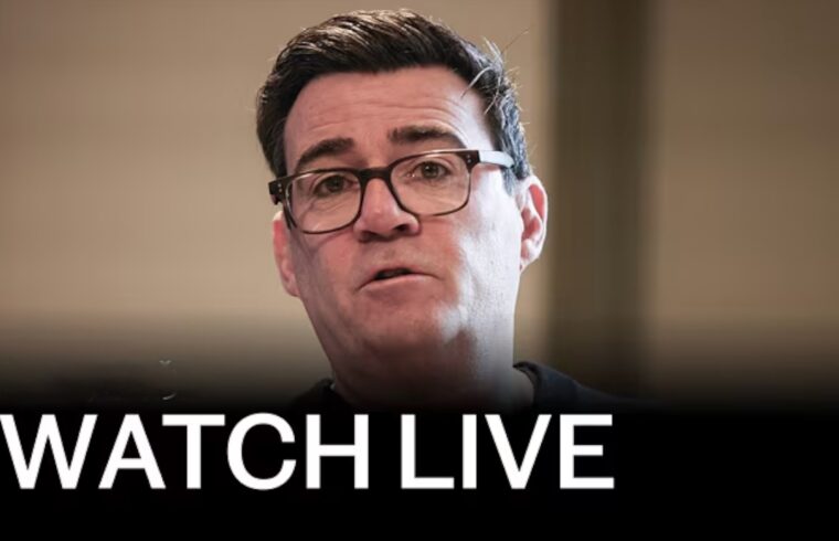 Coming up: Andy Burnham to speak ahead of Makerfield by-election