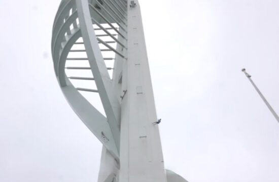 A Towering Descent for Father's Day