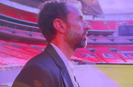 Gareth Southgate connects with youth