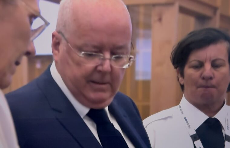 Former SNP chief in handcuffs in Edinburgh court