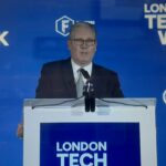 Sir Keir starmer speaking at technology conference