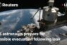 LIVE: ISS Astronauts shelter following leak reports