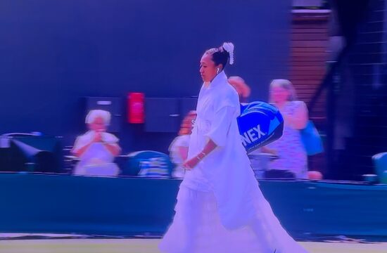 Japanese Fashion hits Wimbledon