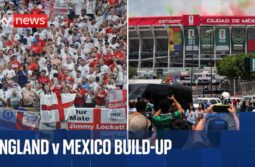 World Cup | Fans gather for England v Mexico