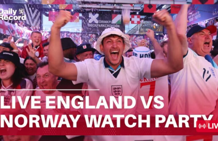 LIVE | England fan watch-along of Norway World Cup clash in London