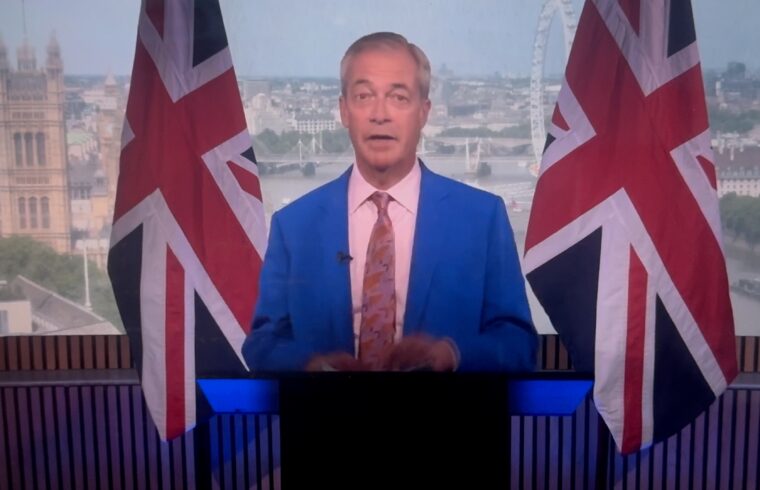 Nigel Farage resigns as MP and will stand in own by-election