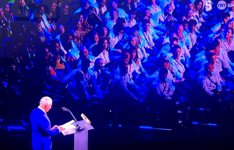 King Charles opens Commonwealth Games