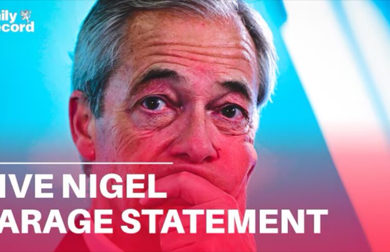 LIVE | Reform UK leader Nigel Farage Statement
