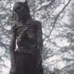 hanging statue