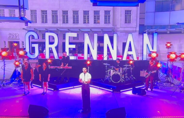 Tom Grennan - One Show celebrations