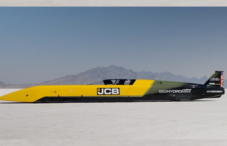 Hydrogen Powered Car sets world speed record